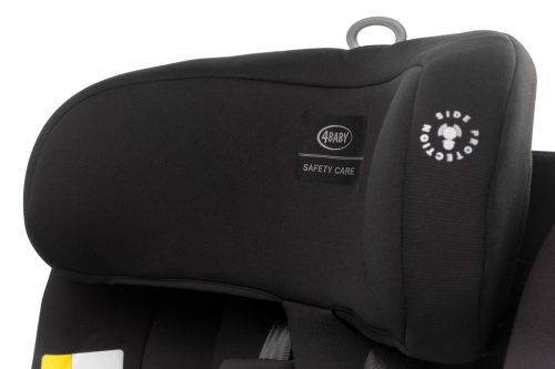 4Baby Go-fix i-Size 76-150cm biztonsági gyerekülés-Black