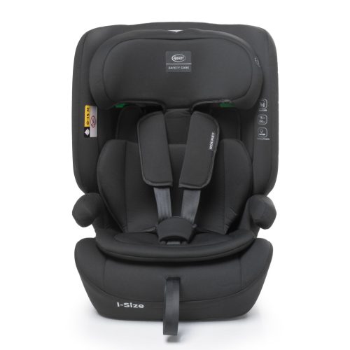 4Baby Rocket i-Size 76-150cm biztonsági gyerekülés-Black