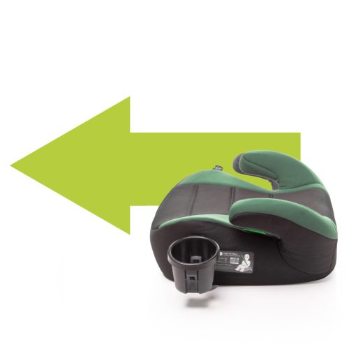 4BABY Boost cup I-Size(125-150 cm) autós ülésmagasító -Green