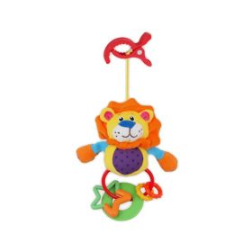 Baby Mix plüss játék csörgővel-oroszlán