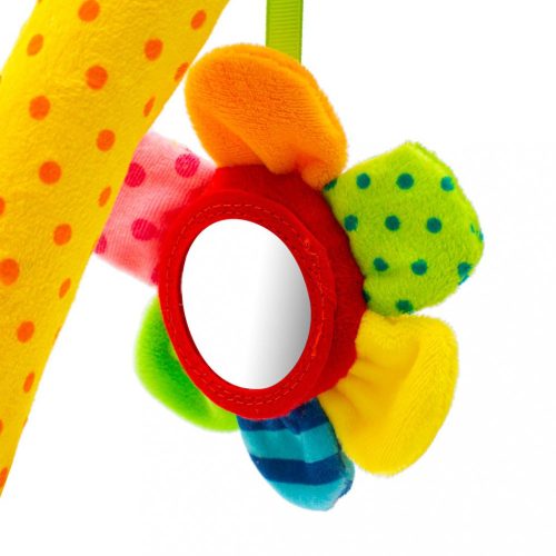 Baby mix babakocsira íves játék-Zsiráf