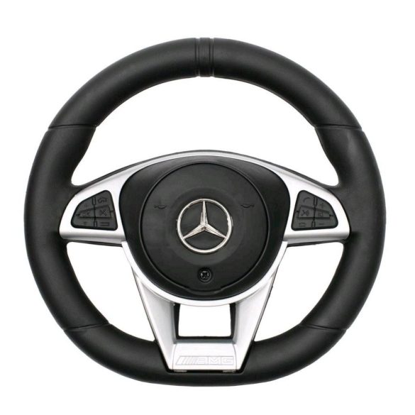 Baby Mix Mercedes Benz  C63  AMG  szülőkormányos bébitaxi-Piros