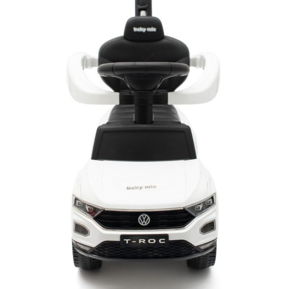 Baby mix Volkswagen T-ROC szülőkormányos bébitaxi-Fehér