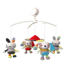 Baby Mix zenélő forgó nyuszi és kutya 