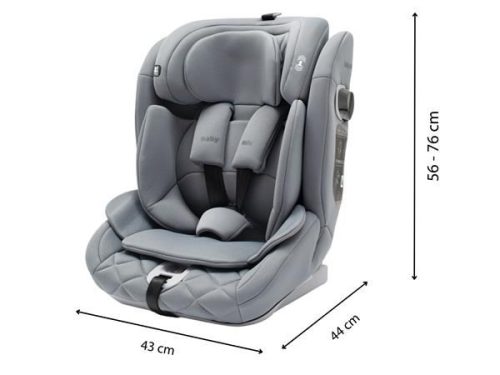 Baby Mix Hero pro I-Size 76-150 cm biztonsági gyermekülés-Grey