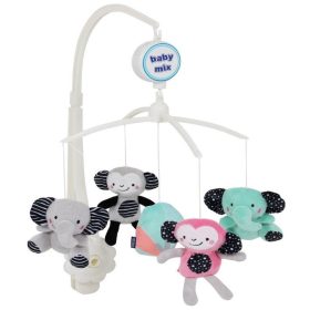 Baby mix zenélő forgó - Elefánt és majom 494 M