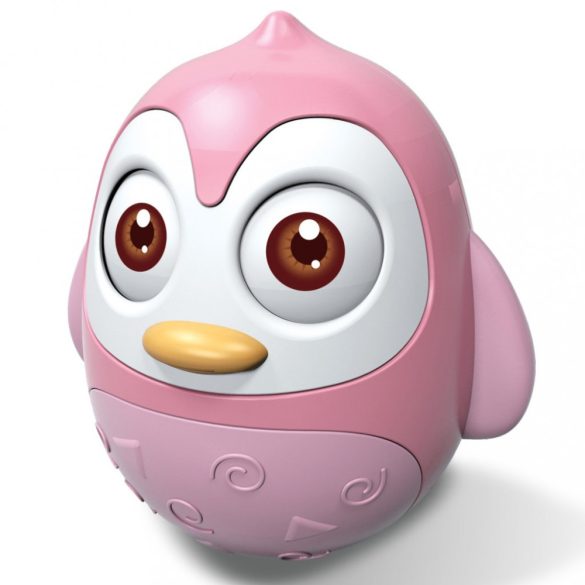Baby Mix kejfeljancsi játék Pingvin-Rózsaszín