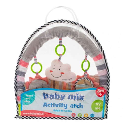 Baby mix babakocsira íves játék-Felhőcske