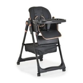   Moni Lindo multifunkciós etetőszék kiegészítőkkel - Fekete