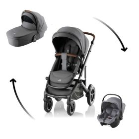   Britax Römer Smile 5Z Comfort Core Set 3in1 -  Mineral Grey Style