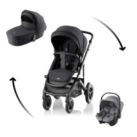   Britax Römer Smile 5Z Comfort Core Set 3in1 -  Carbon black Style