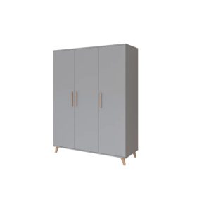 Faktum Flip Grey 3 osztású szekrény