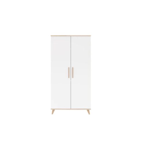 Faktum Flip White & Oak 2 osztású szekrény