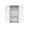 Faktum Flip White & Oak 2 osztású szekrény