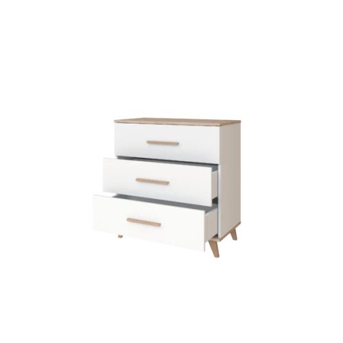 Faktum Flip White & Oak komód