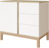 Faktum Loop White & Oak komód