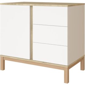 Faktum Loop White & Oak komód
