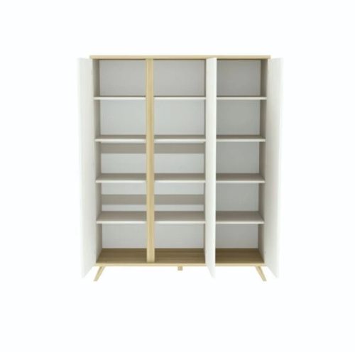 Faktum Sienna White polccsomag (3db) 2 és 3 osztású szekrényhez