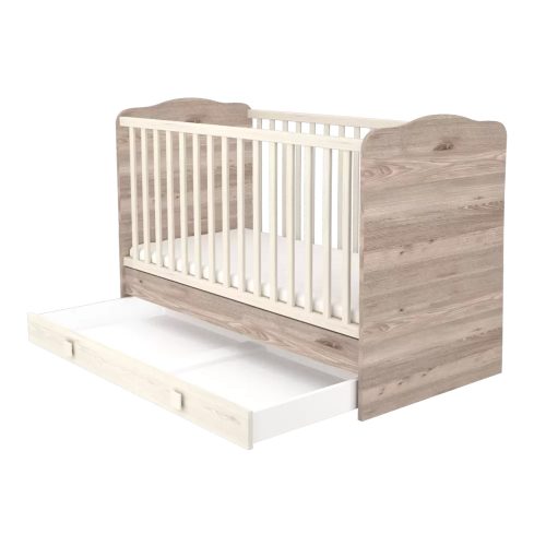 Timba Viki 70x140-es átalakítható kiságy ágyneműtartóval